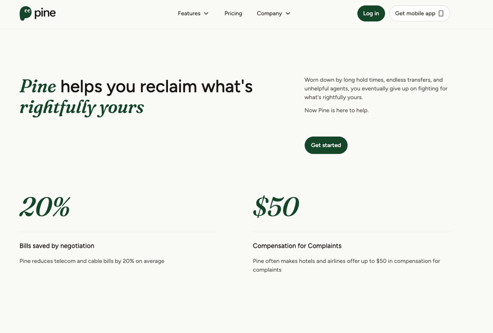 Use bill negotiation tools like Pine if you are struggling with how to cancel hulu on amazon or lowering other bills.
