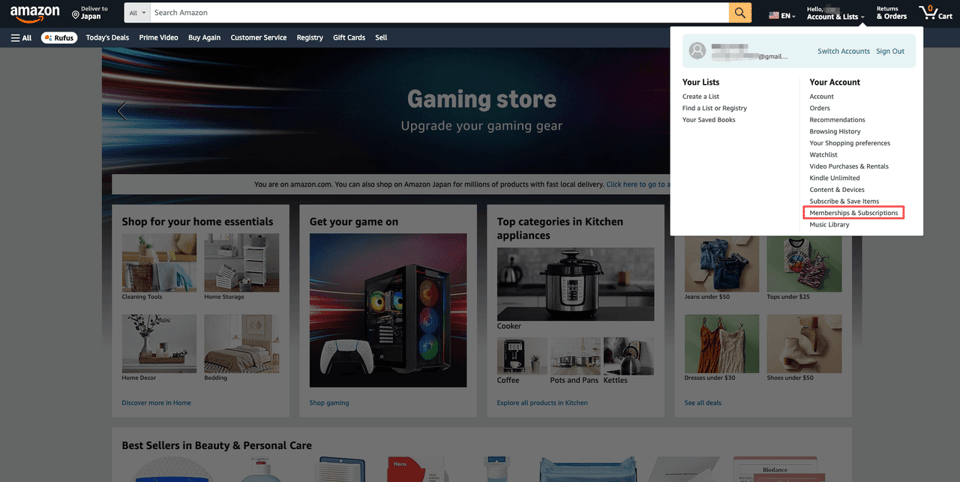 Select memberships and subscriptions from the Amazon account menu to find out how to cancel hulu on amazon easily.