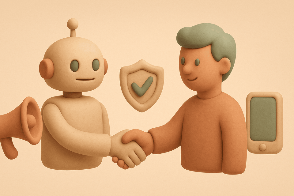AI consumer advocacy illustration