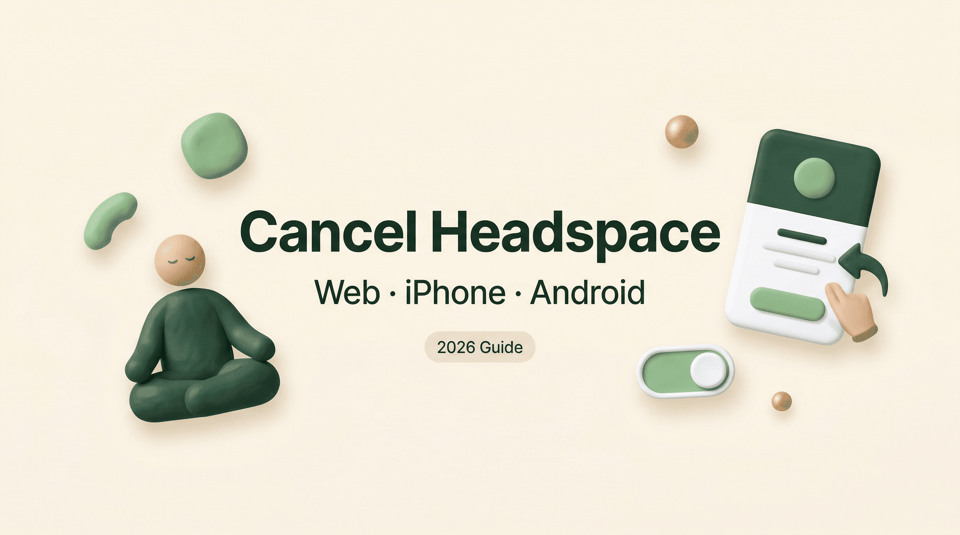 A complete 2026 guide to cancel headspace subscription on web, iPhone, and Android platforms.