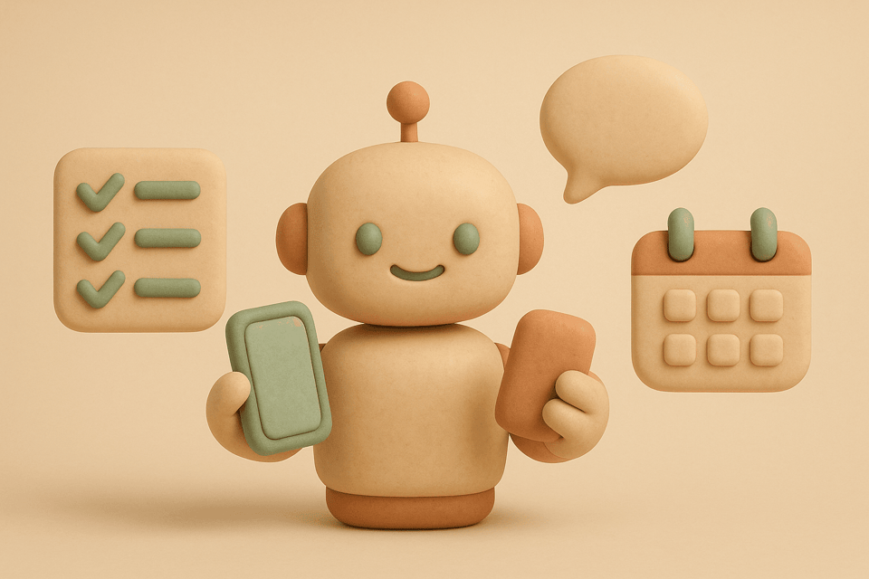 AI personal assistant capabilities illustration