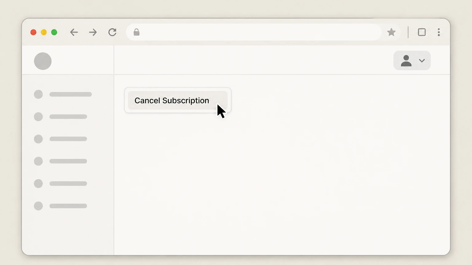 DeepDyve cancellation: Press Cancel Subscription