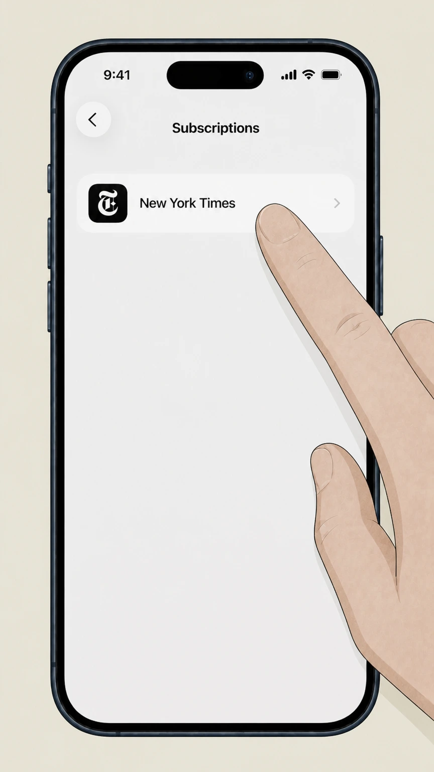 New York Times cancellation: Select New York Times