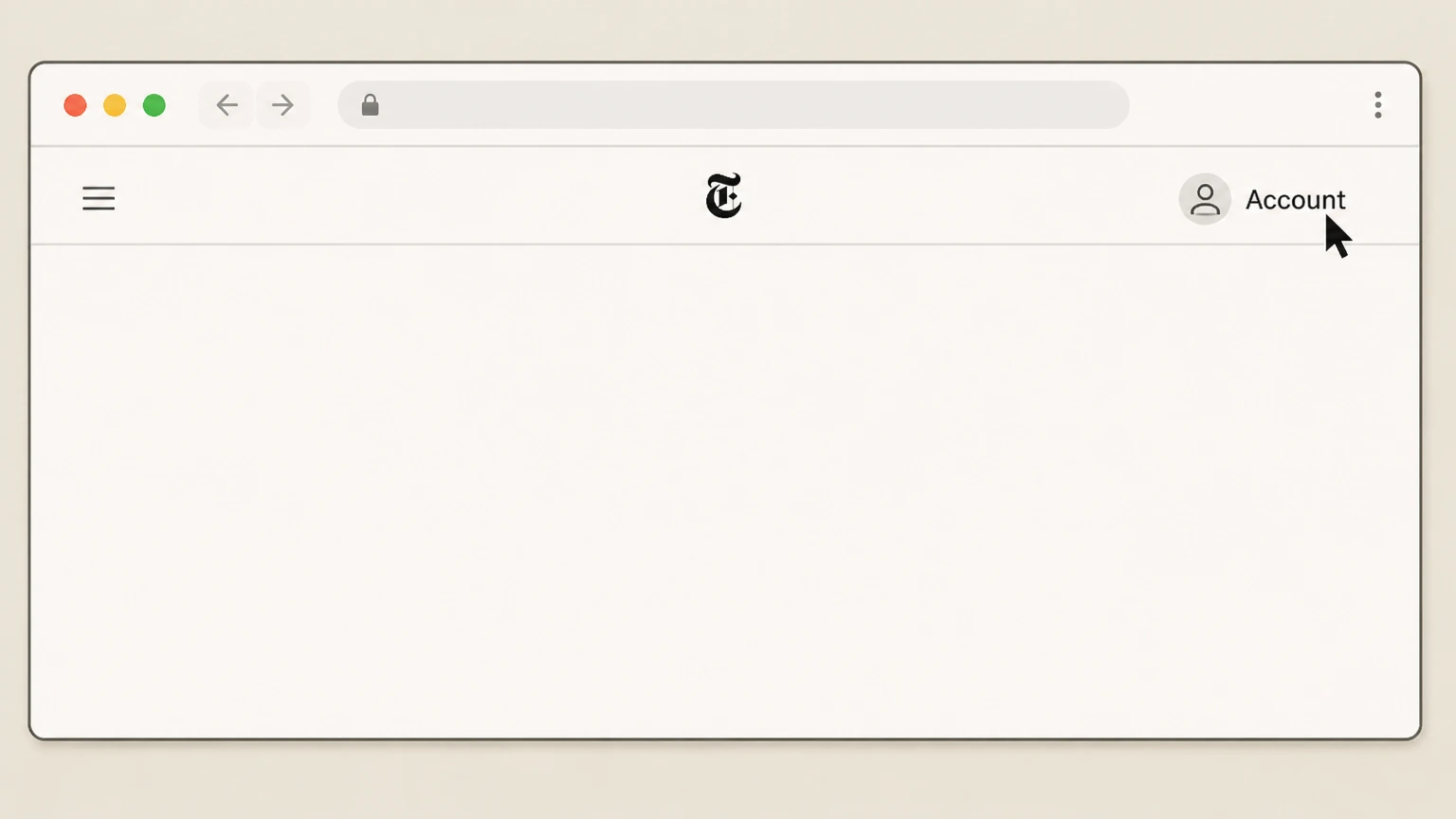 New York Times cancellation: Open your NYTimes Account