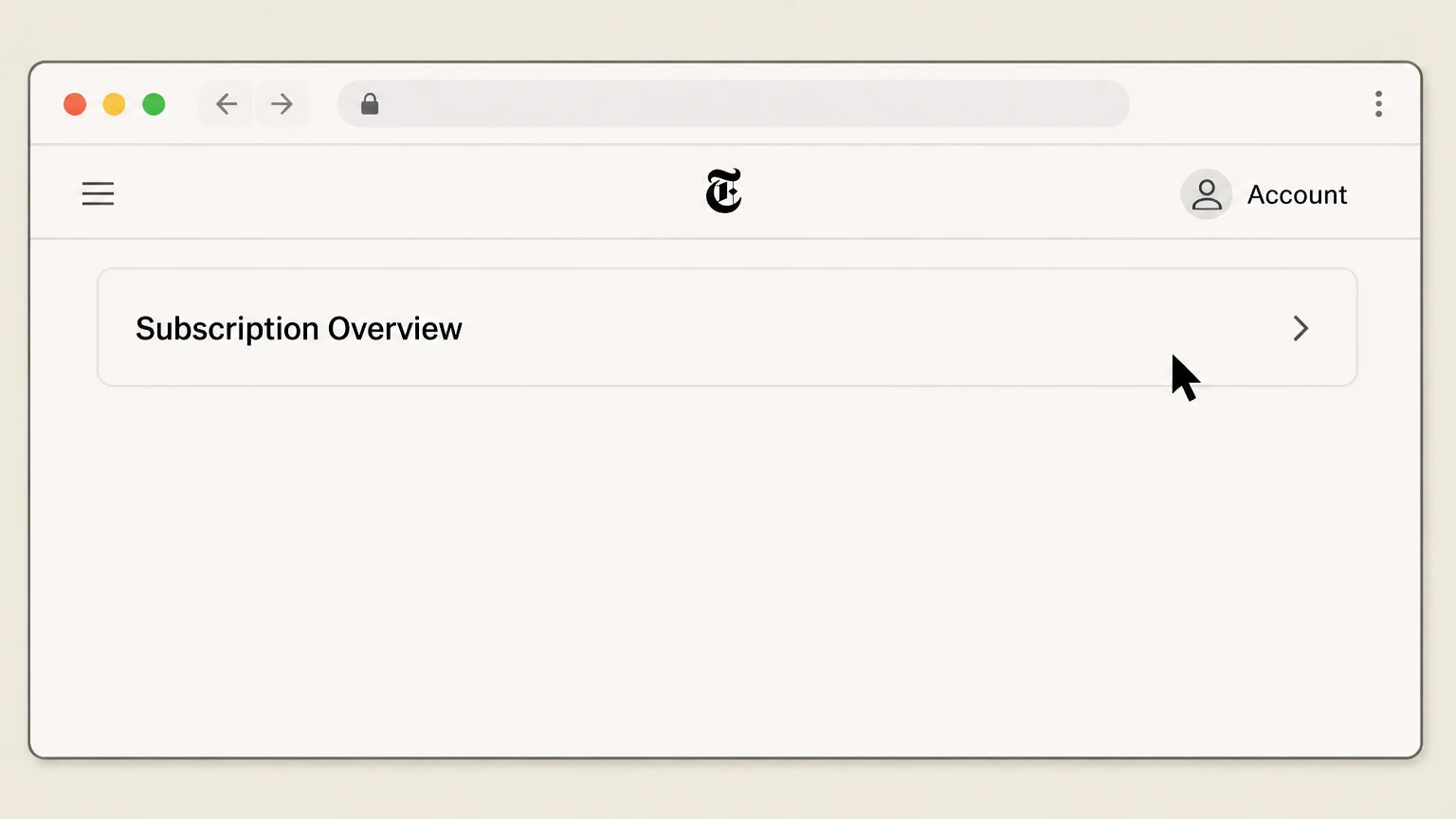 New York Times cancellation: Open Subscription Overview