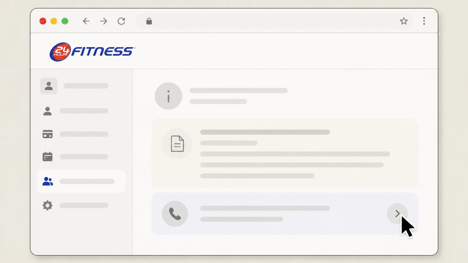 24 Hour Fitness Cancel a 24 Hour Fitness gym membership online cancellation: Follow alternate instructions if online cancellation is not available