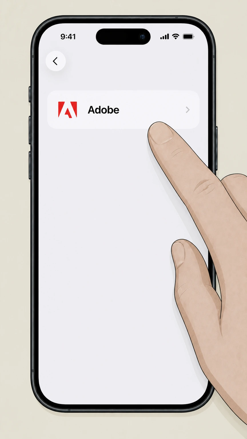 Adobe cancel an app store subscription: Choose the provider