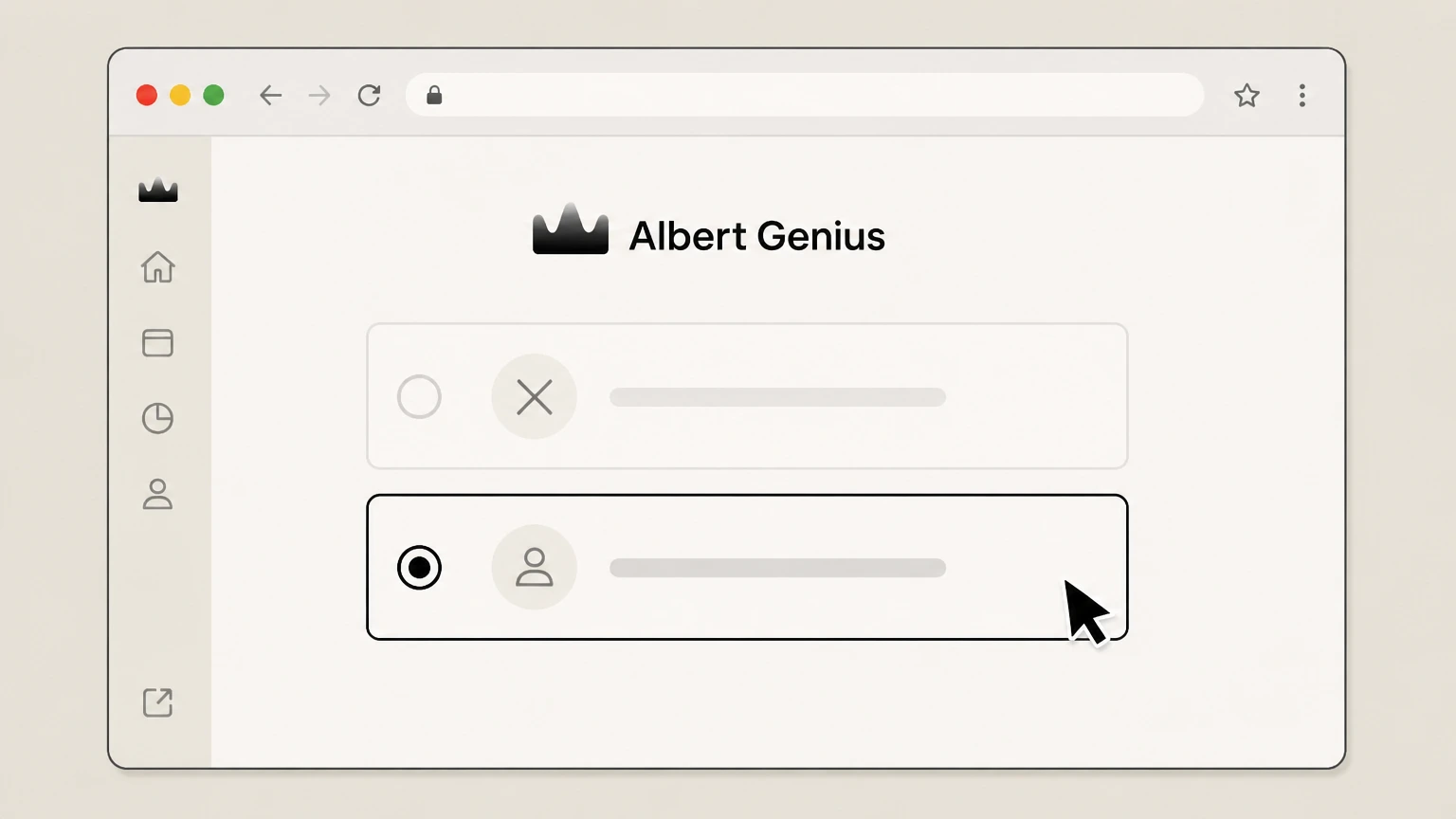 Albert Genius Albert website: Choose to deactivate your account