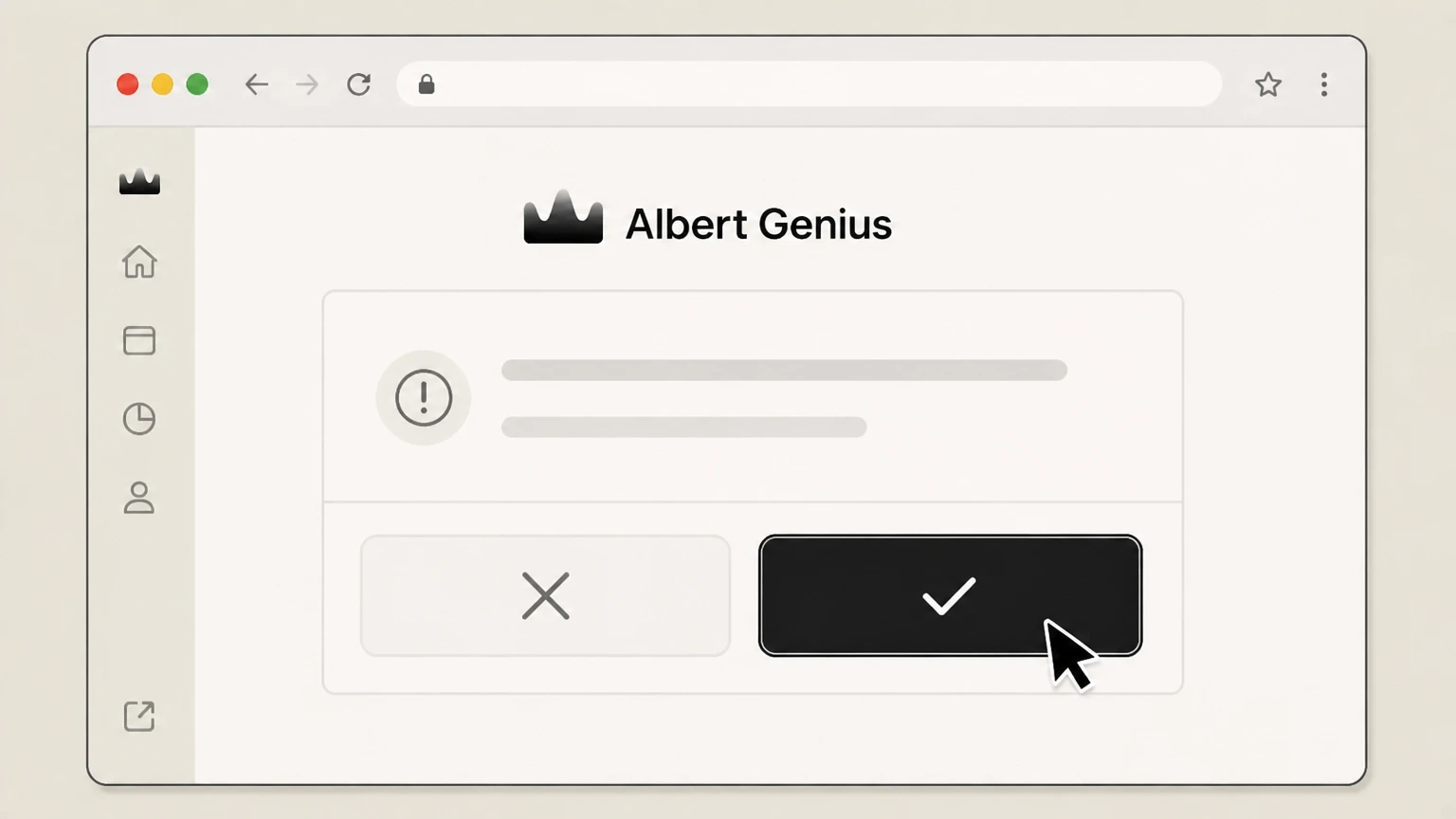 Albert Genius Albert website: Confirm deactivation to stop billing