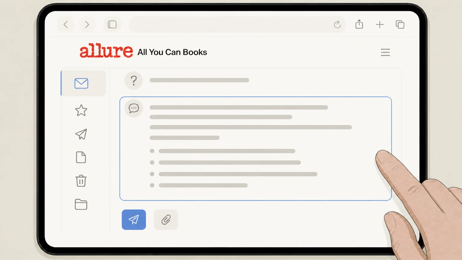All You Can Books Email customer support cancellation request cancellation: Include identifying and billing details