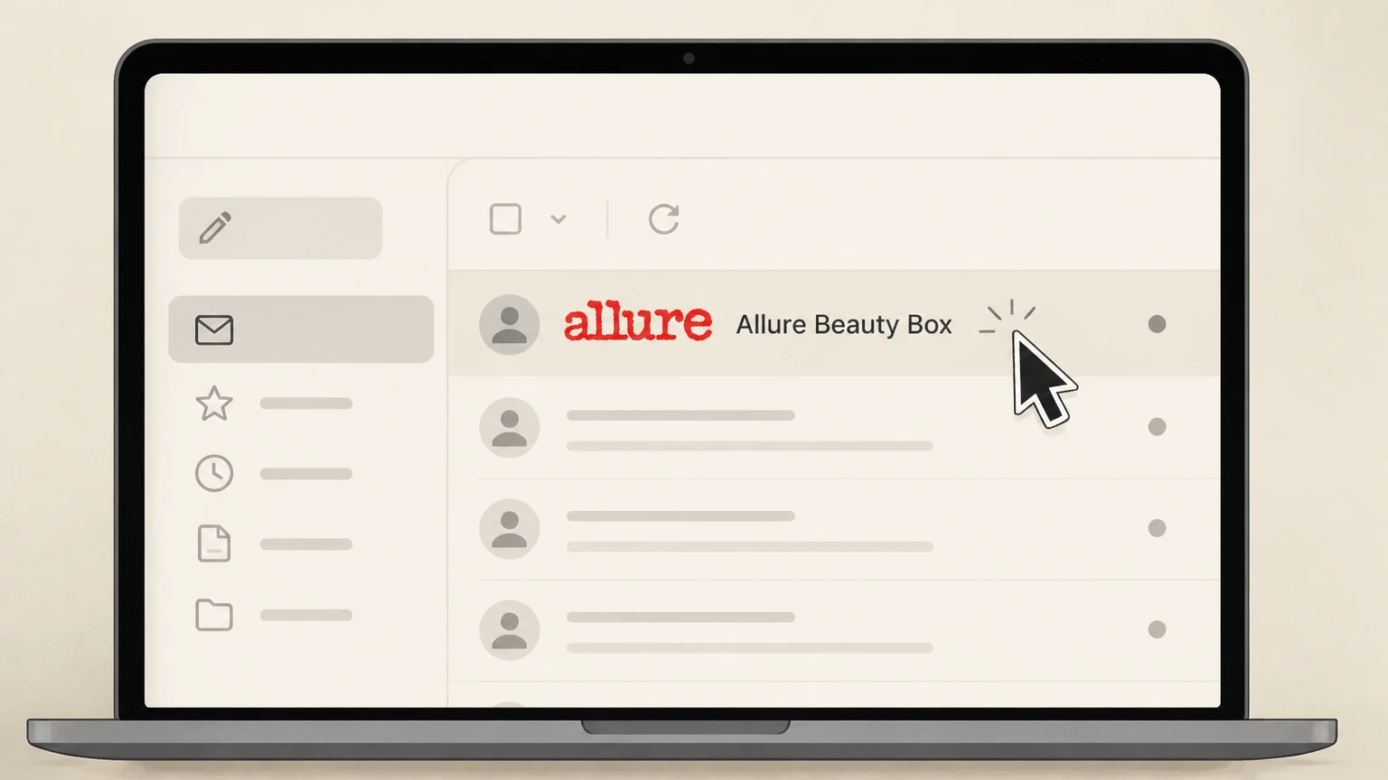 Allure Beauty Box Cancel by email to Allure customer support cancellation: Open the email account tied to your subscription