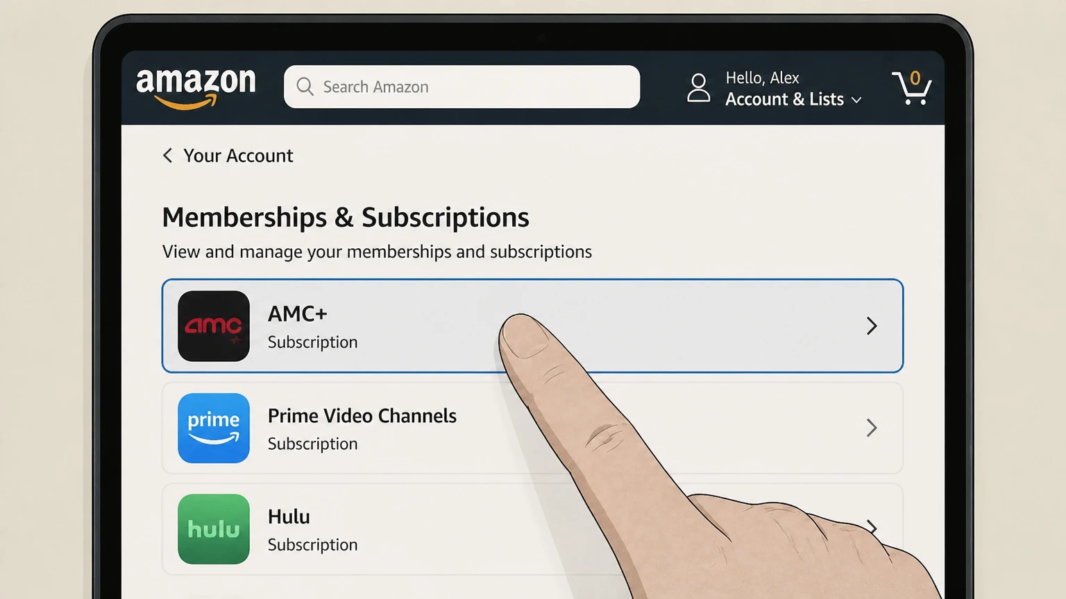 AMC+ amazon cancellation: Find AMC+