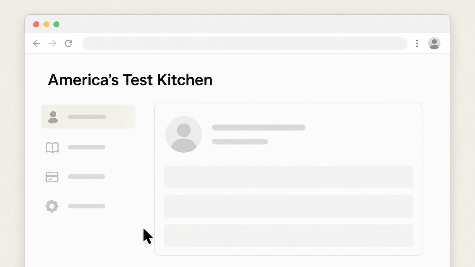 America's Test Kitchen Cancel an America's Test Kitchen magazine subscription online cancellation: Open the magazine subscriber account tools