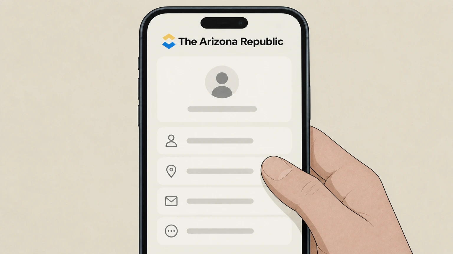 The Arizona Republic Phone cancellation with Customer Service cancellation: Confirm your subscriber account details