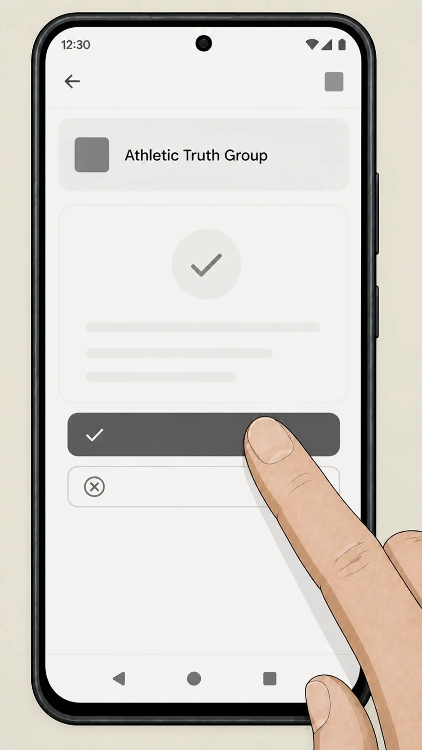 Athletic Truth Group Google Play (Android in‑app subscription): Confirm cancellation in Google Play