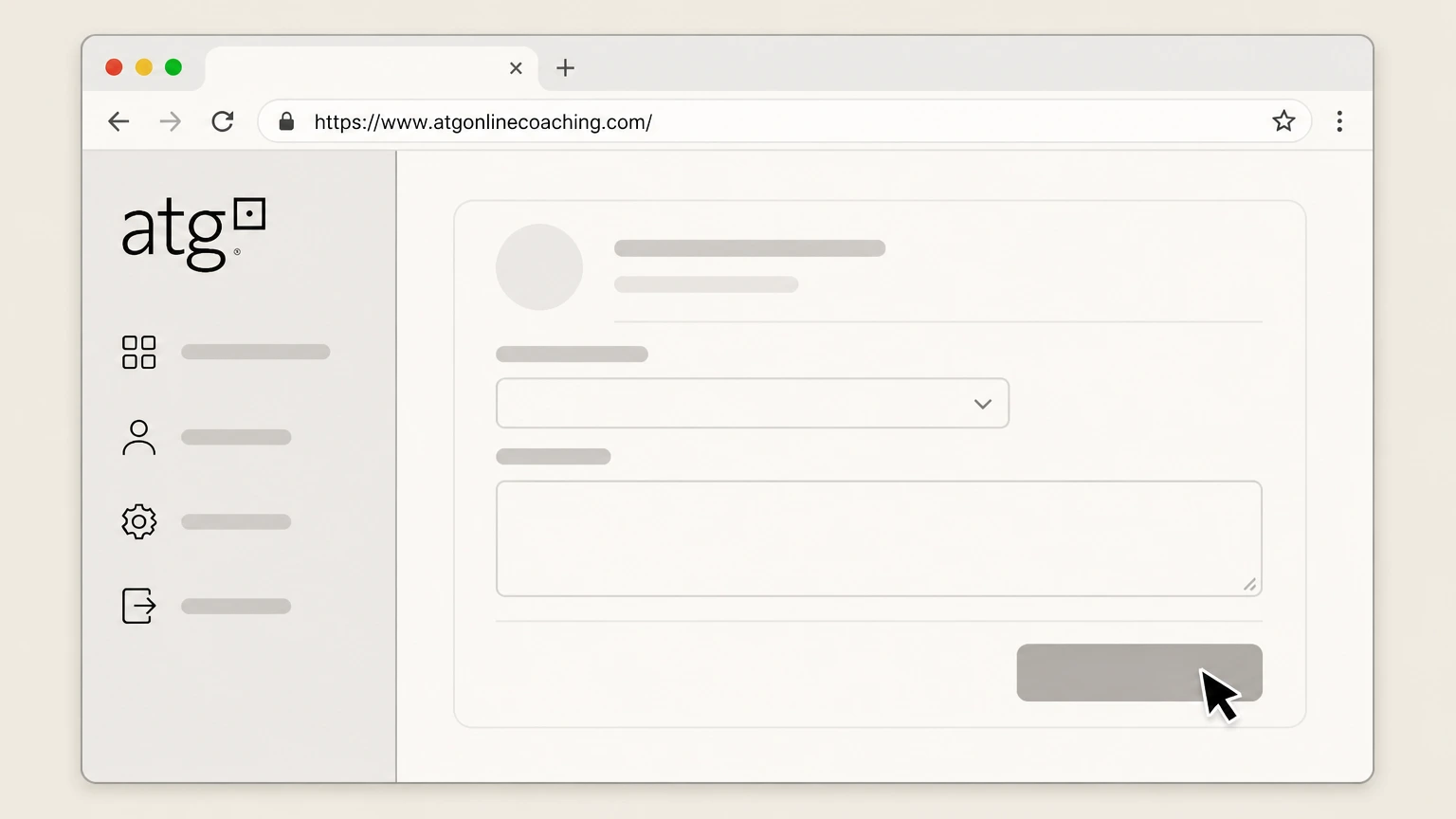Athletic Truth Group ATG website account (direct billing): Confirm the cancellation request