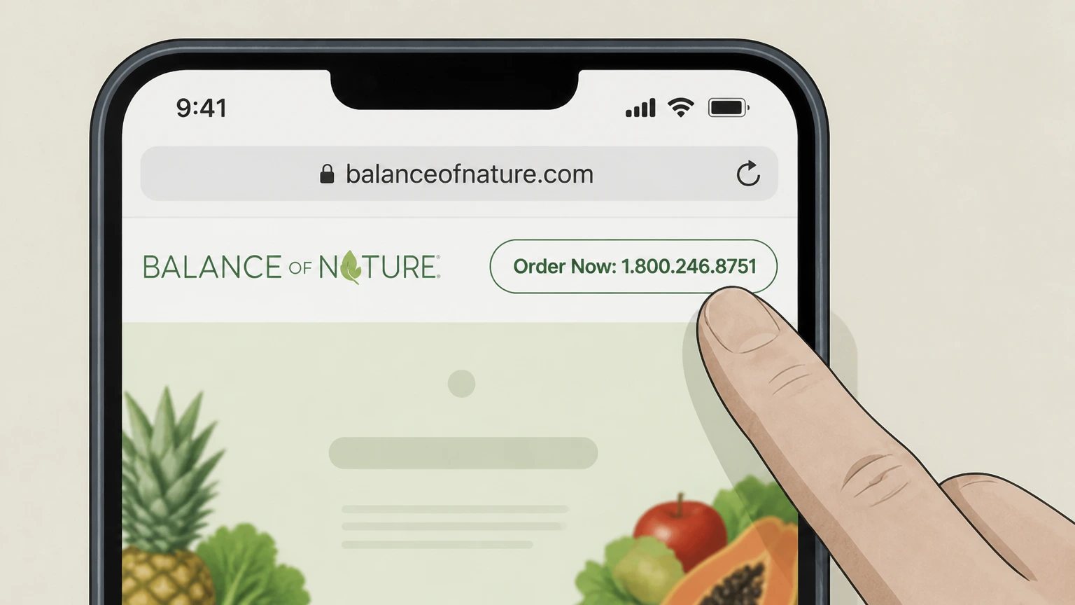 Balance of Nature Phone support cancellation: Find the current Balance of Nature phone number