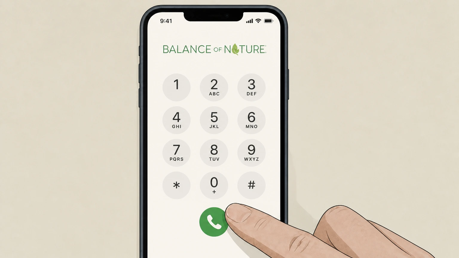 Balance of Nature Phone support cancellation: Call Balance of Nature customer support