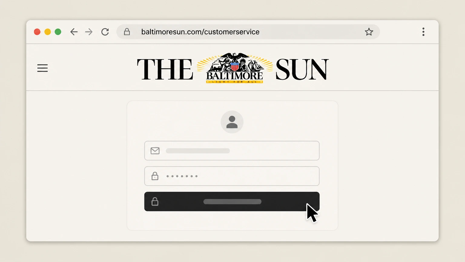 The Baltimore Sun Baltimore Sun online account cancellation: Sign in to your subscriber account