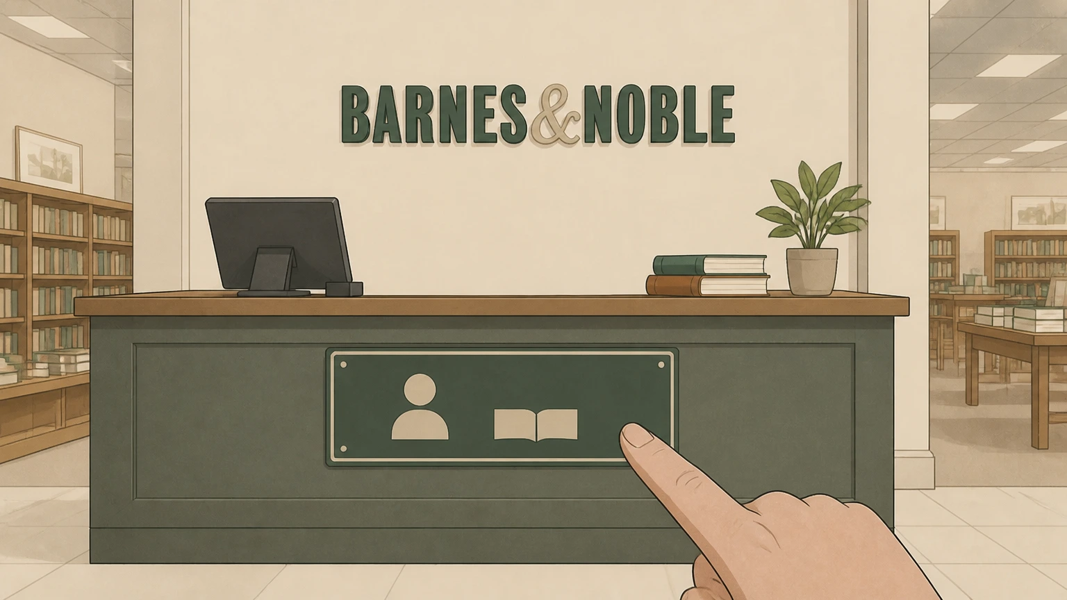 Barnes & Noble Cancel Membership auto‑renewal at a store cancellation: Go to the customer service information desk