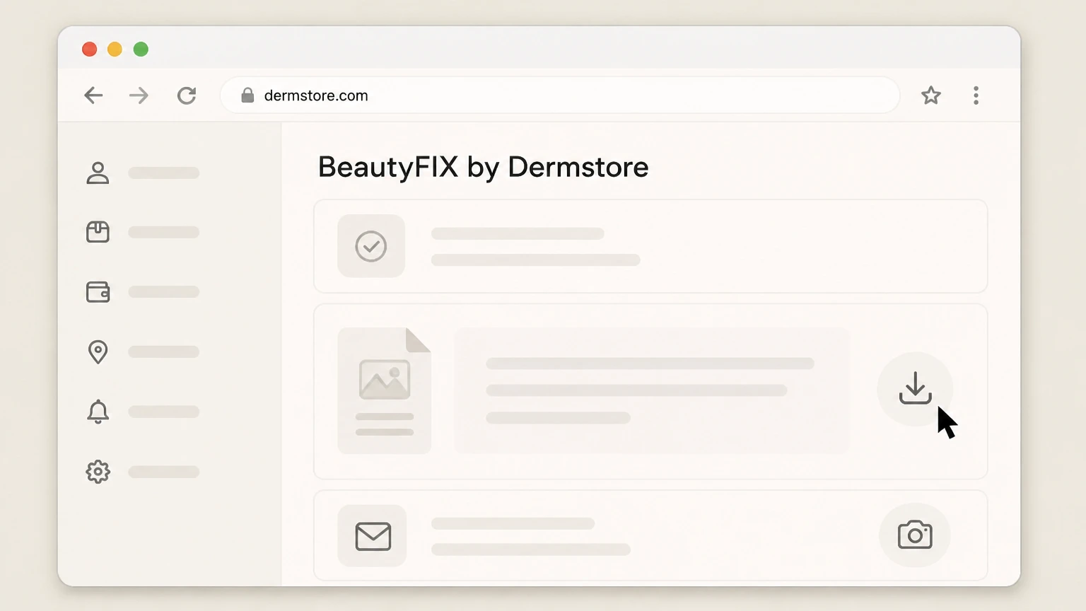 BeautyFIX by Dermstore Dermstore account on web browser cancellation: Save your cancellation proof