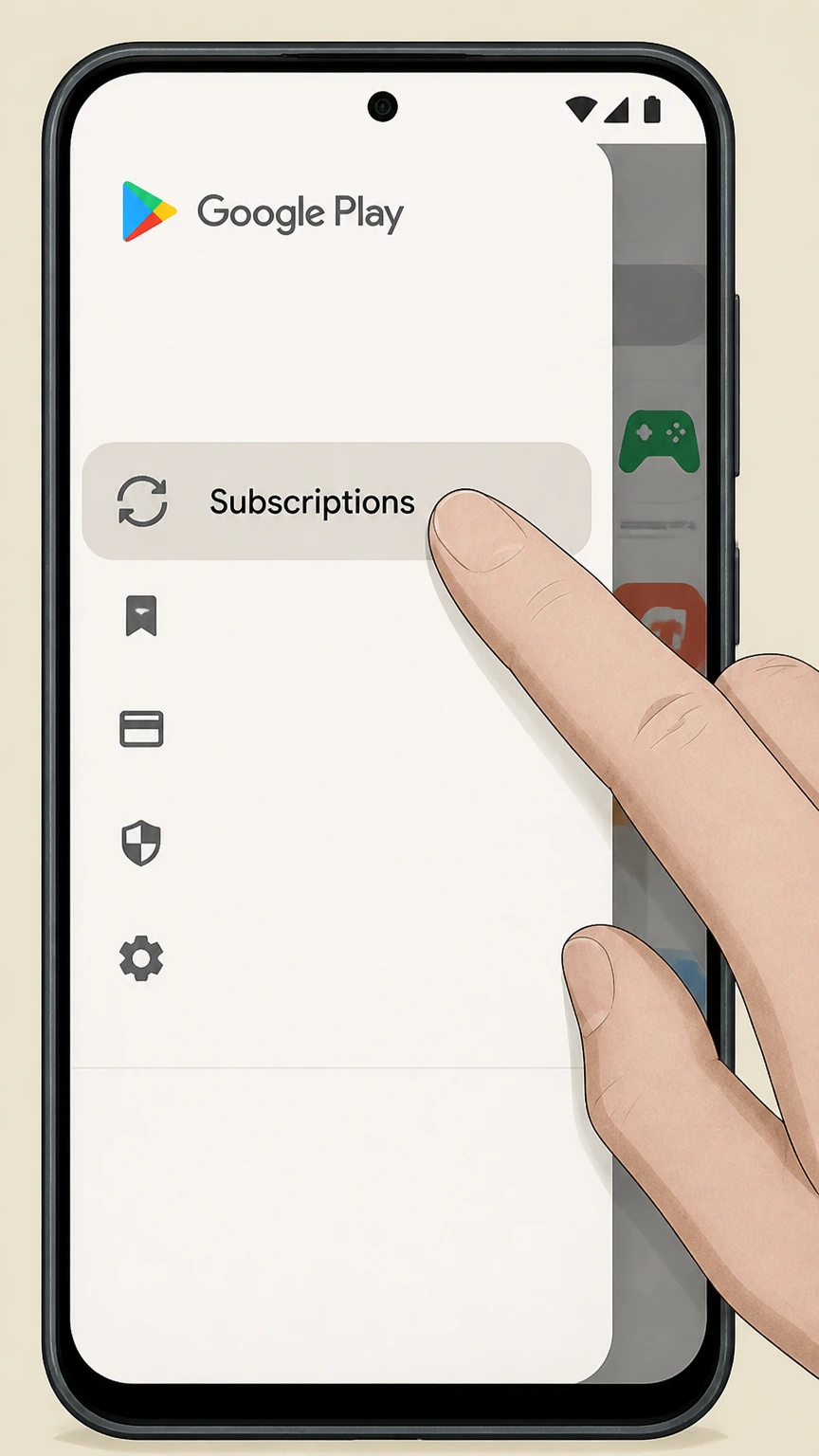 BeenVerified Cancel BeenVerified subscription in Google Play cancellation: Open Google Play subscriptions