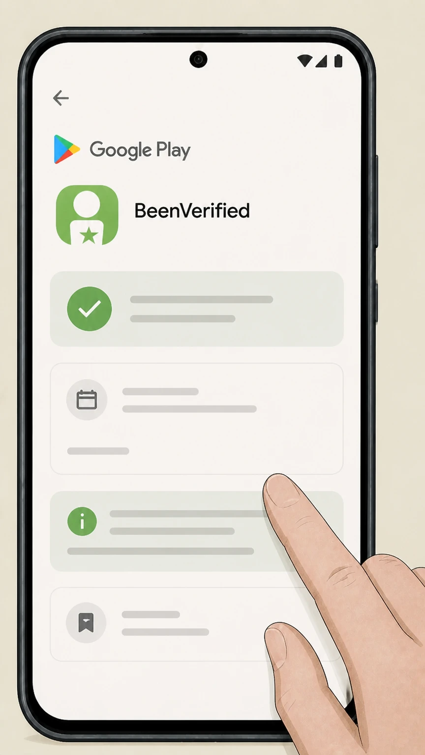 BeenVerified Cancel BeenVerified subscription in Google Play cancellation: Confirm status and end date