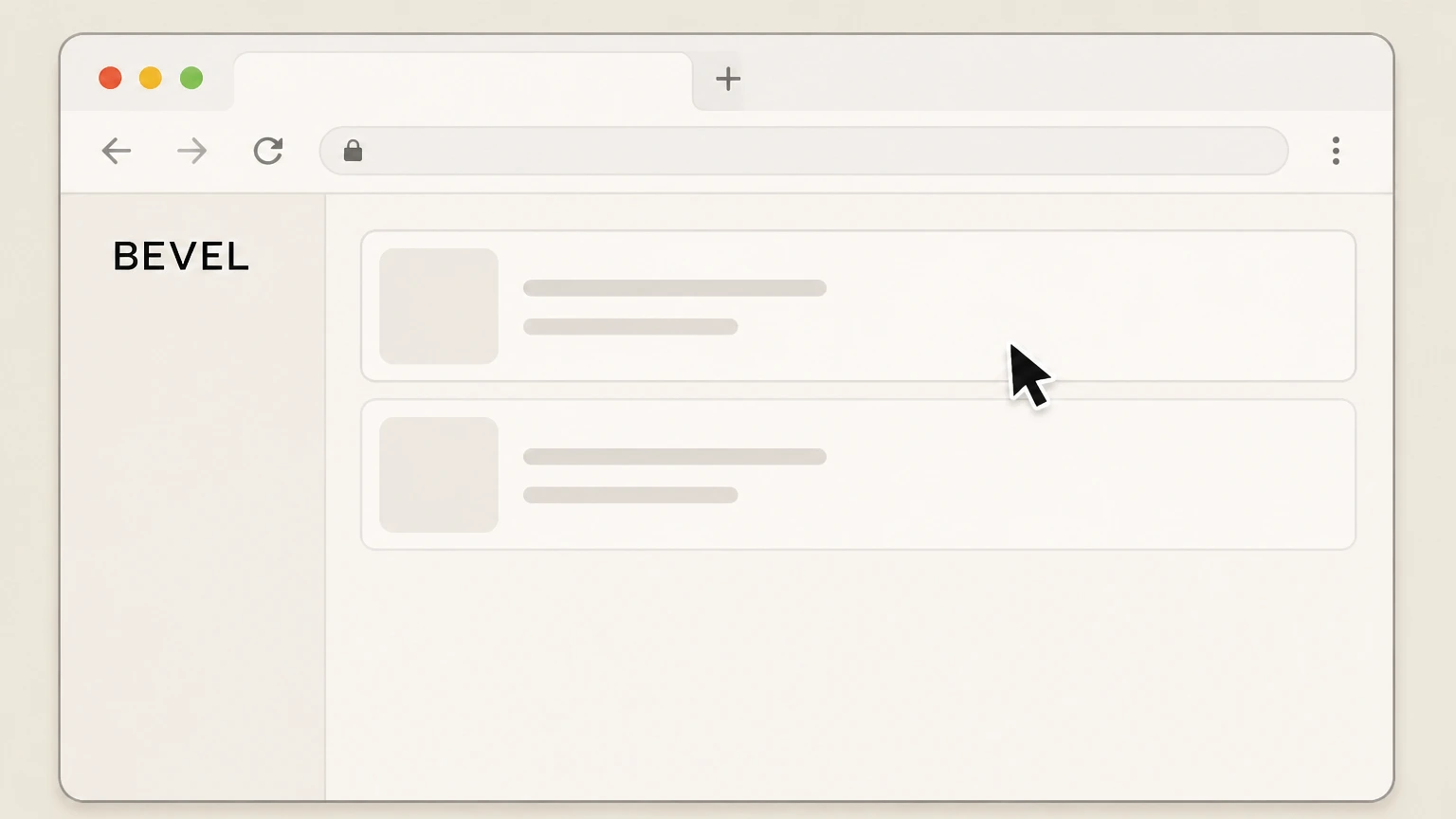 BEVEL Website Account Console: Select the subscription you want to stop