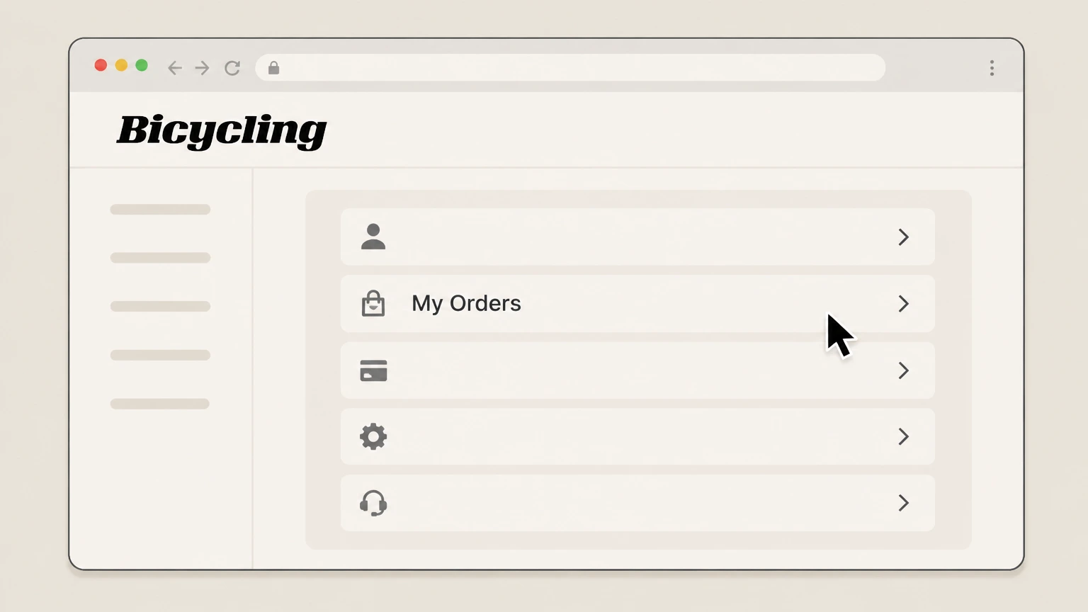 Bicycling Cancel a direct-billed Bicycling print subscription online cancellation: Open your subscription list in My Orders