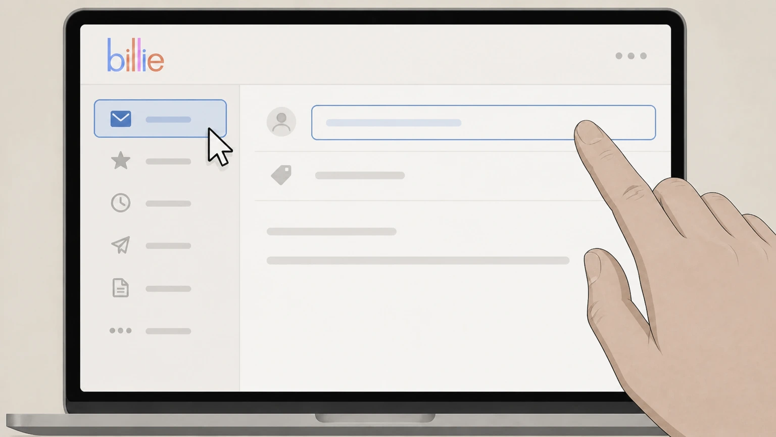 Billie Cancel by emailing Billie customer support cancellation: Compose a new email to Billie support