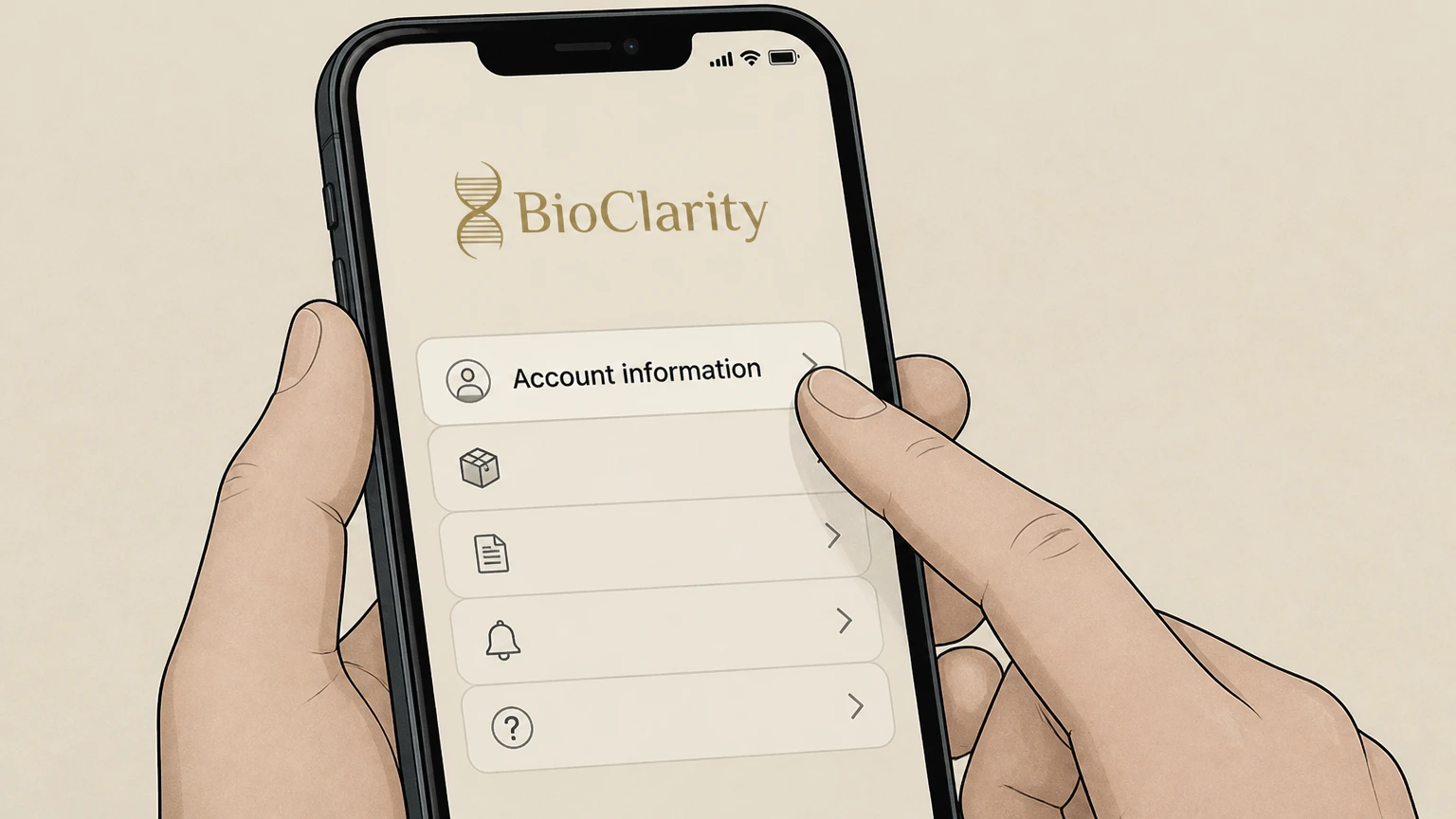 BioClarity Call BioClarity customer service: Gather your account information
