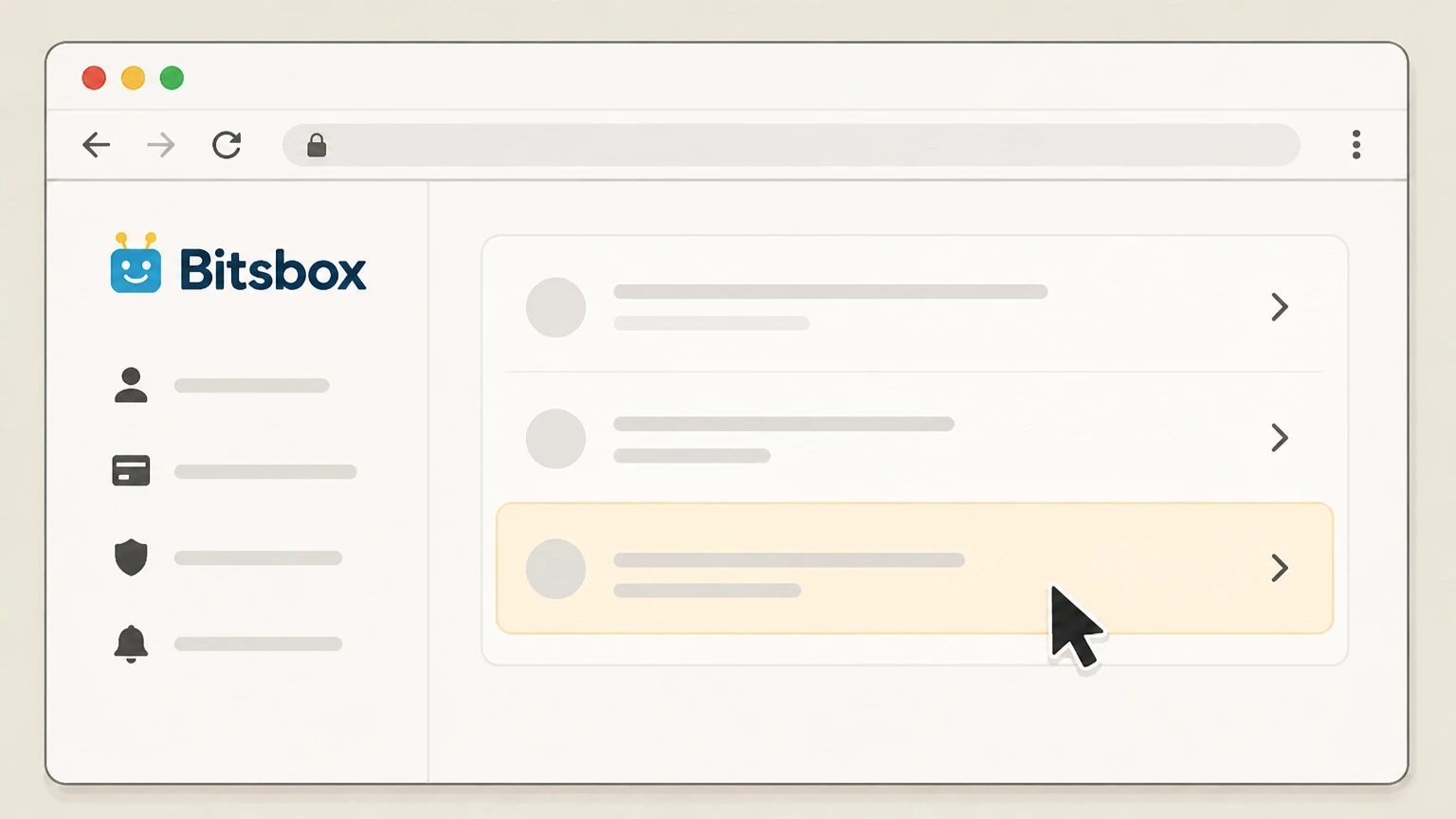 Bitsbox Amazon subscription (web) cancellation: Locate the Bitsbox subscription entry