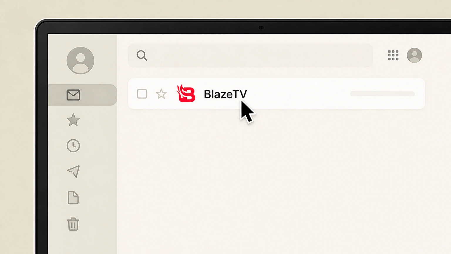BlazeTV Cancel BlazeTV by email cancellation: Open your email account