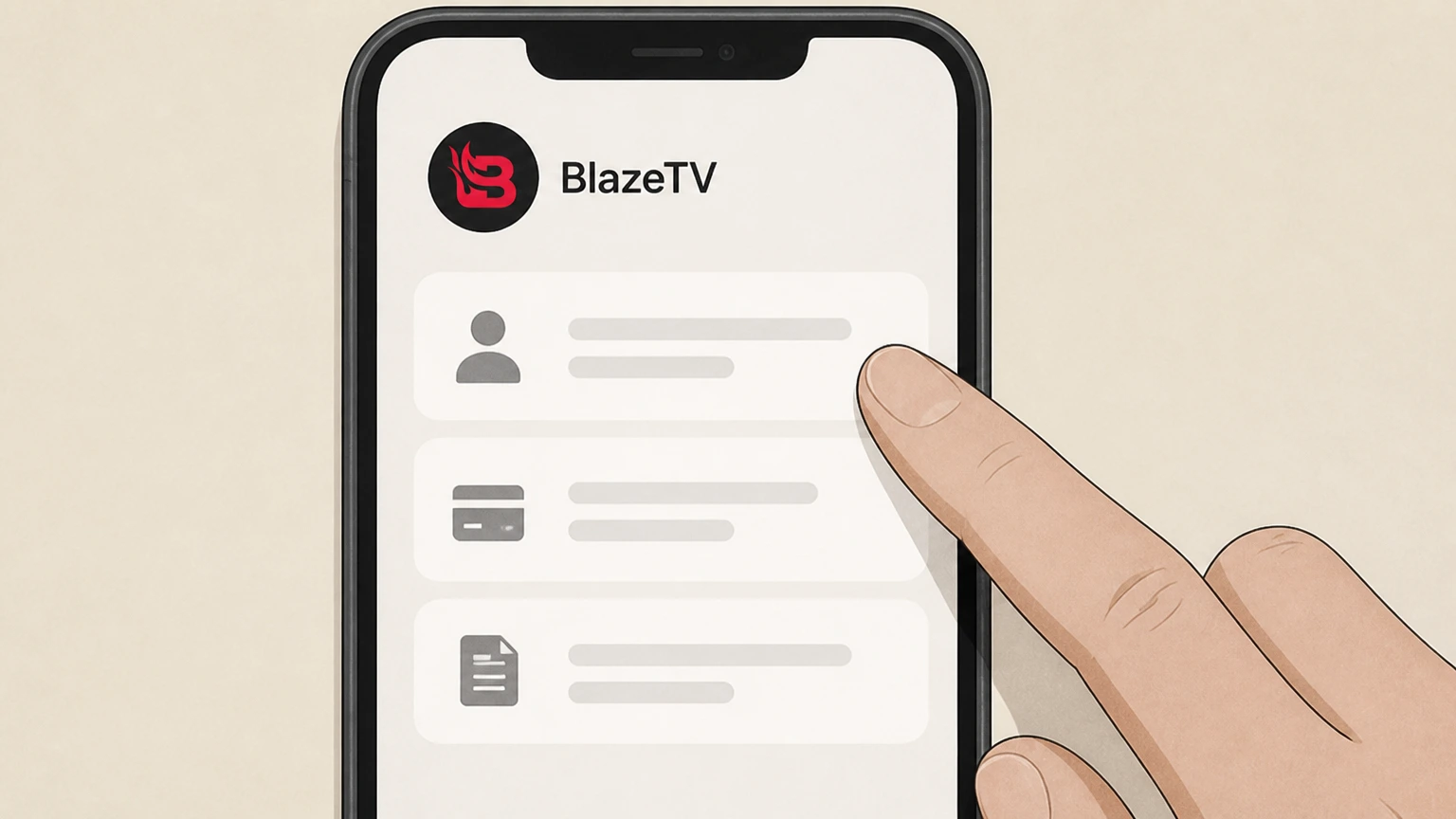 BlazeTV Cancel BlazeTV by phone cancellation: Gather your BlazeTV account details