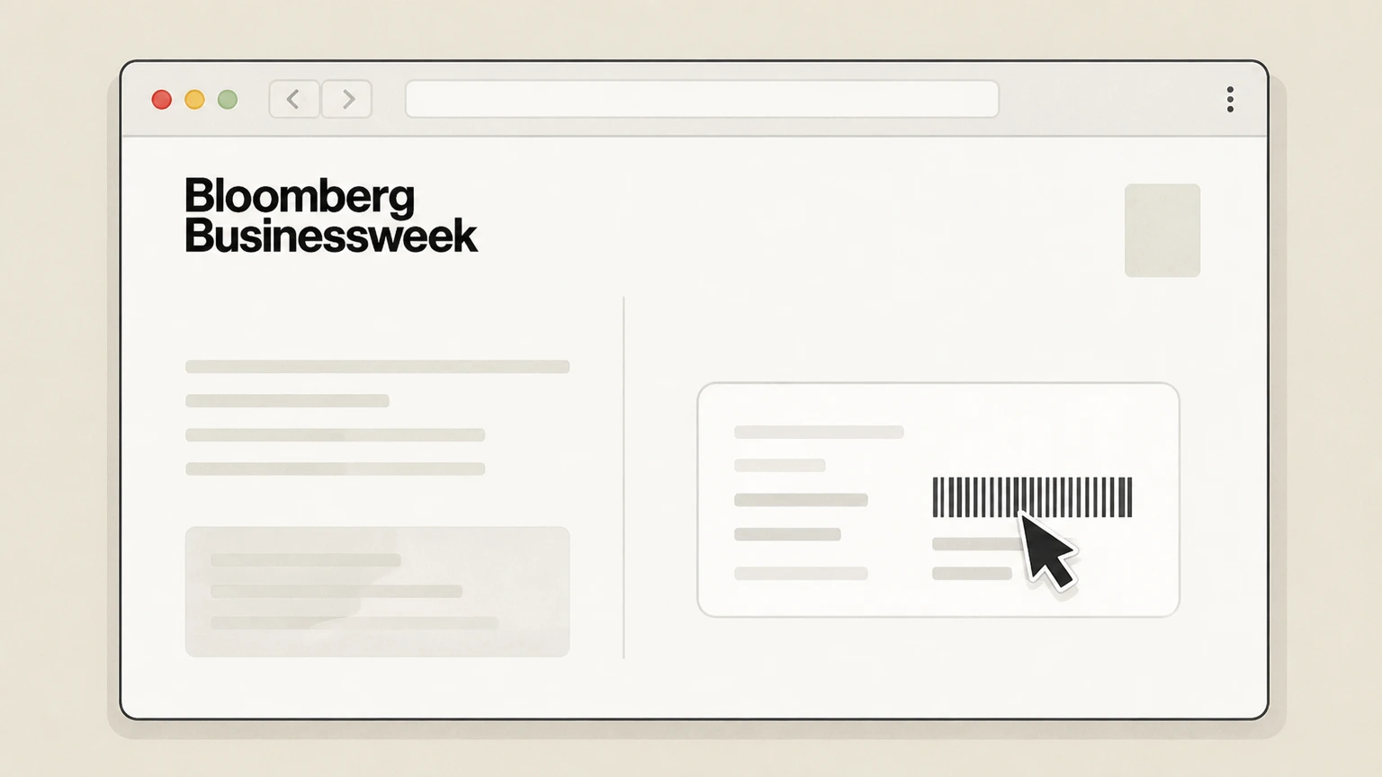 Bloomberg Businessweek Cancel a stand‑alone Bloomberg Businessweek print magazine subscription cancellation: Locate your Businessweek account number