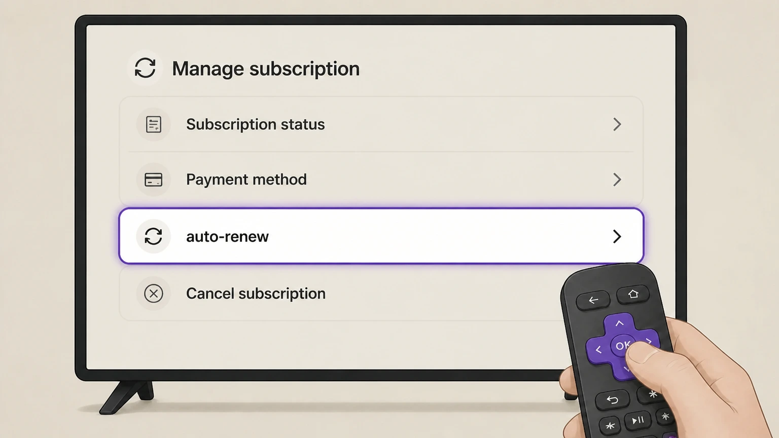 BODi roku cancellation: Turn off auto-renew