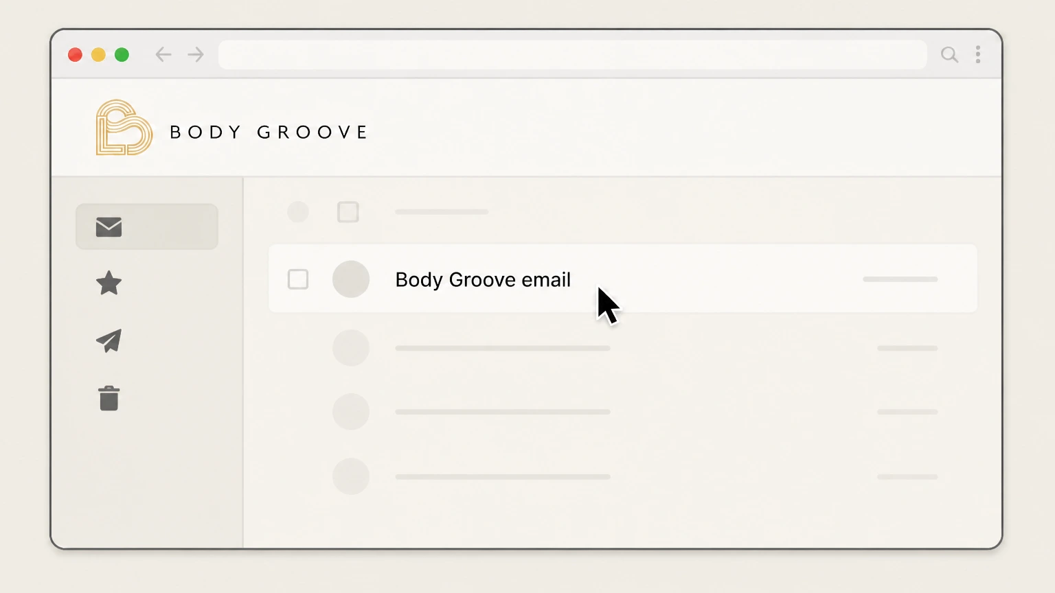 Body Groove Body Groove cancellation form: Follow the Body Groove email