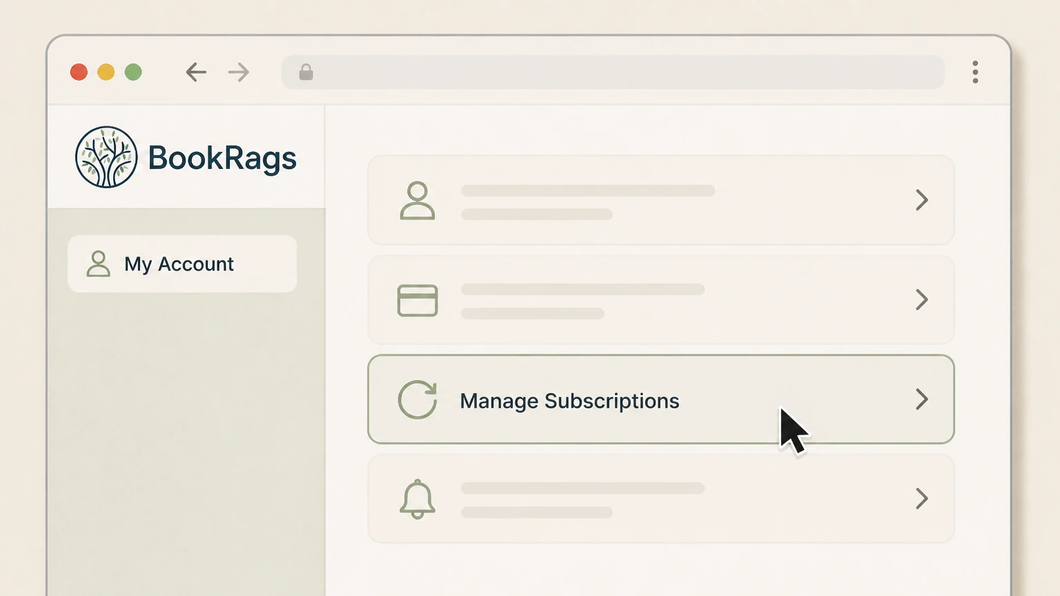 BookRags BookRags account: Open Manage Subscriptions