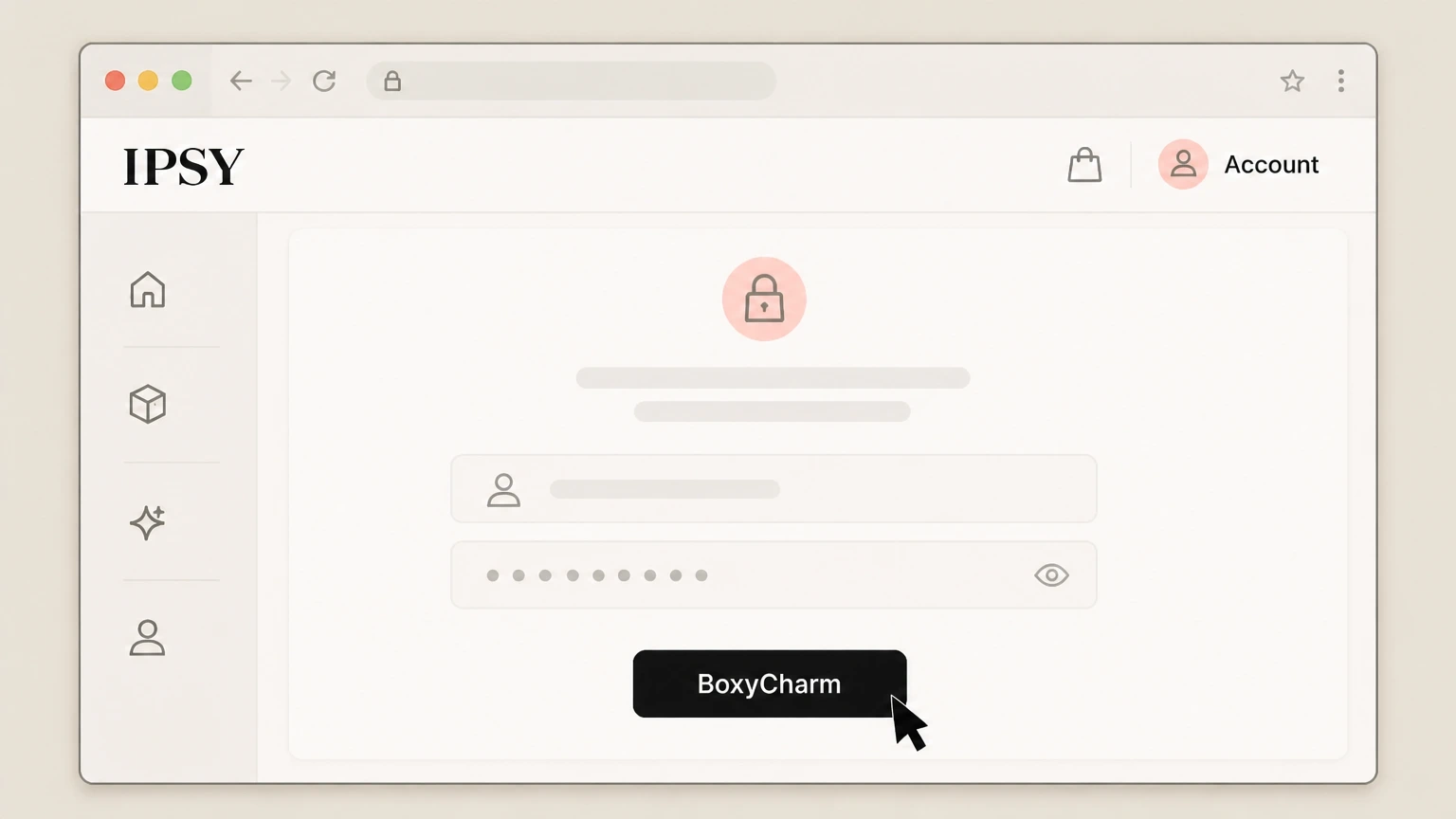 BoxyCharm IPSY website (direct BoxyCharm billing) cancellation: Verify your account if prompted