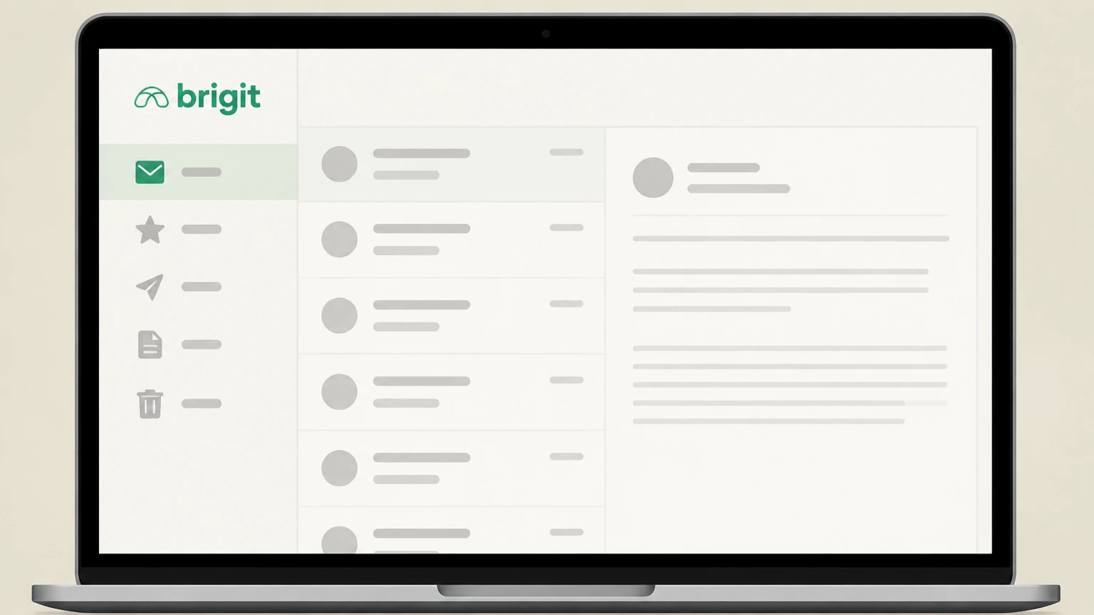 Brigit Email Brigit support cancellation: Open your email application or webmail