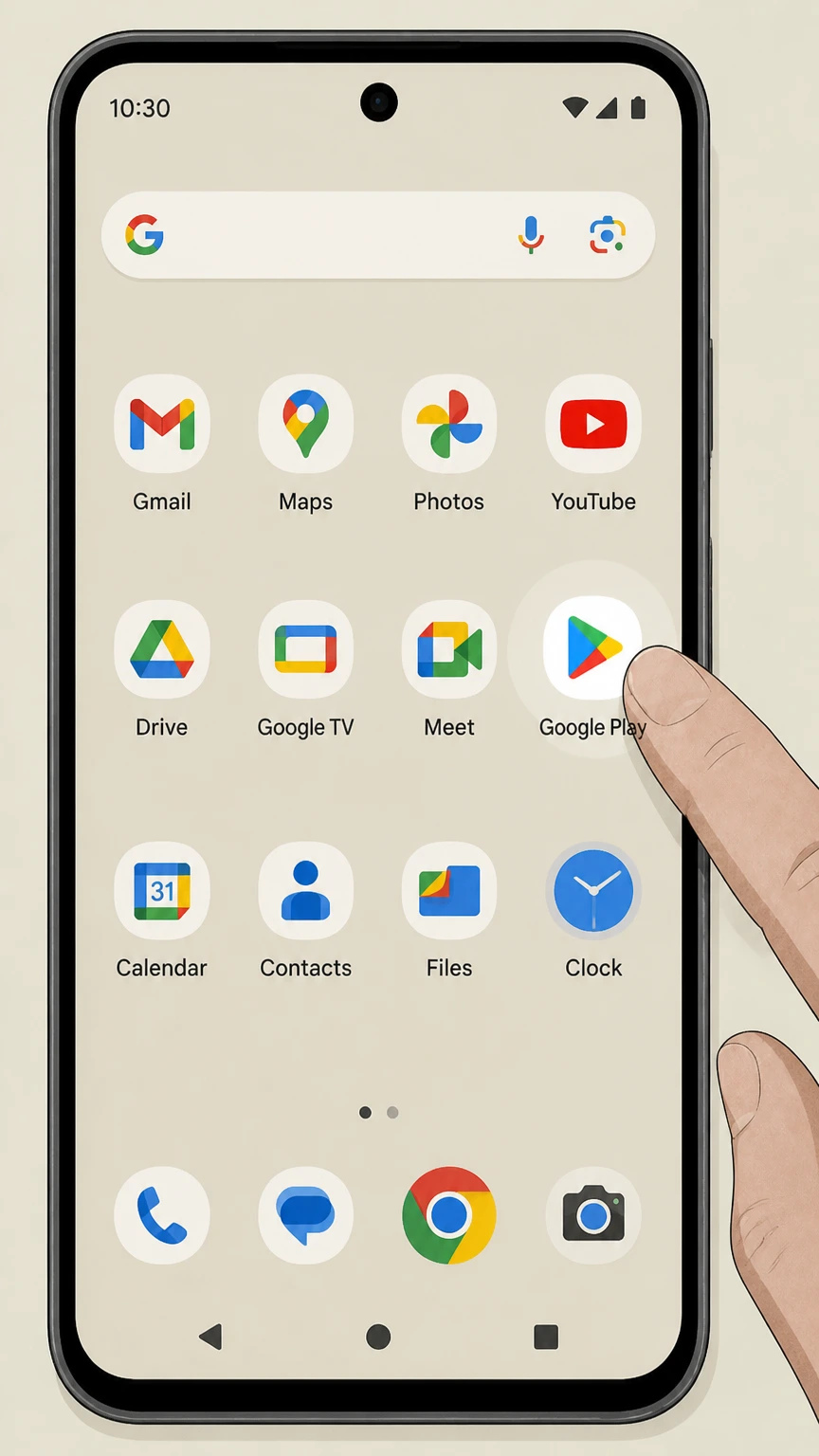 BritBox google-play cancellation: Open Google Play