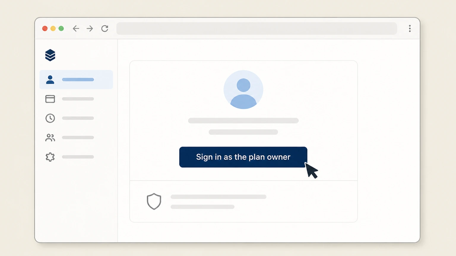 BrowserStack web cancellation: Sign in as the plan owner