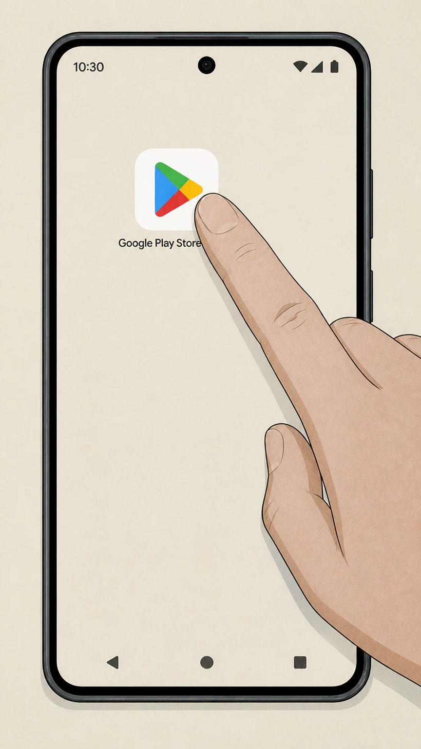Bumble Google Play Store (Android) cancellation: Open Google Play Store