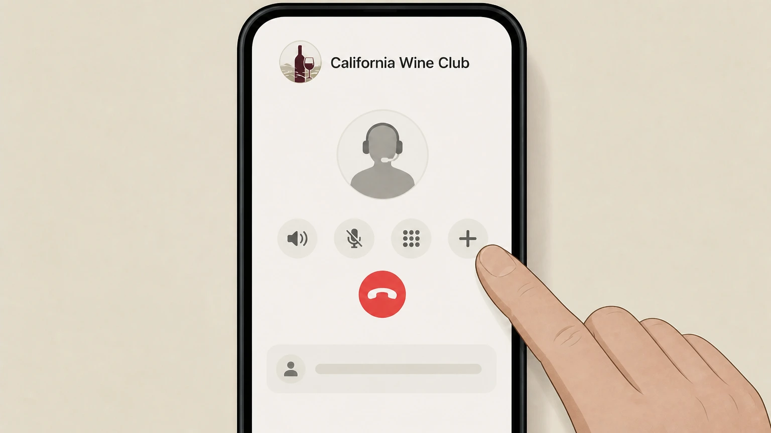 California Wine Club Phone support: Ask for written confirmation