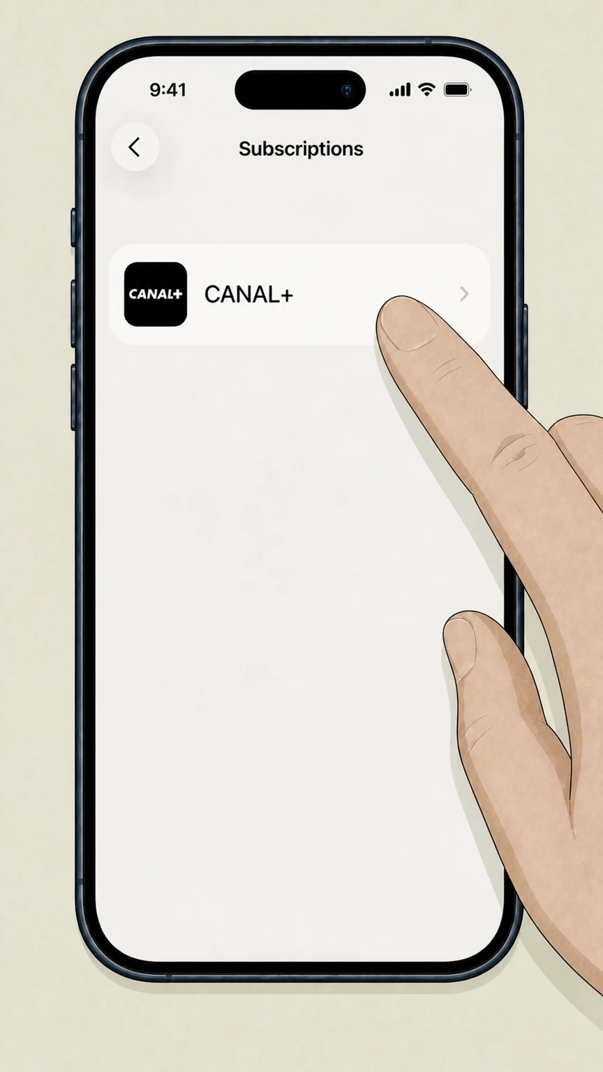 Canal+ Apple iOS (billed through Apple): Select Canal+