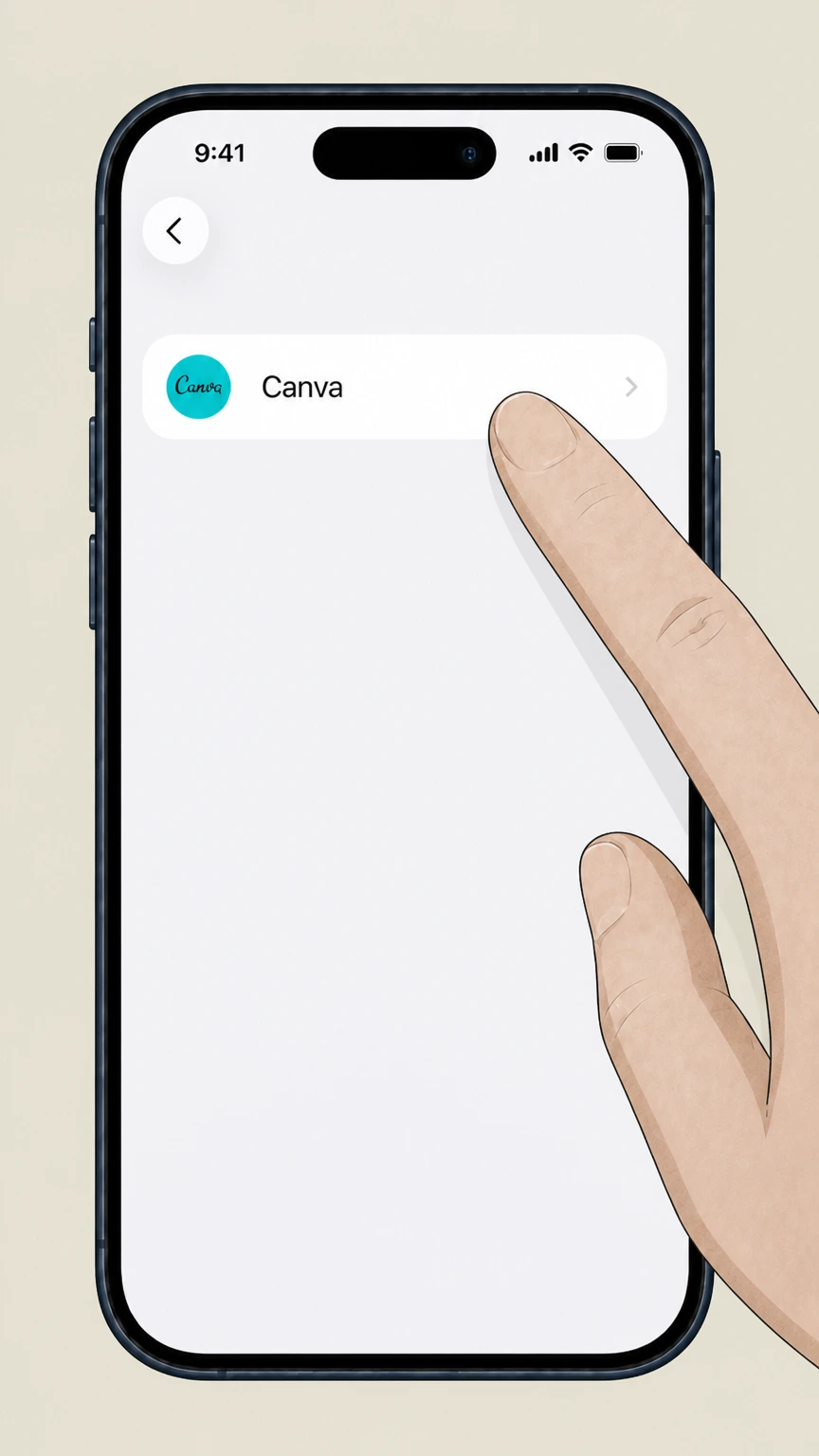 Canva cancel an app store subscription: Choose the provider