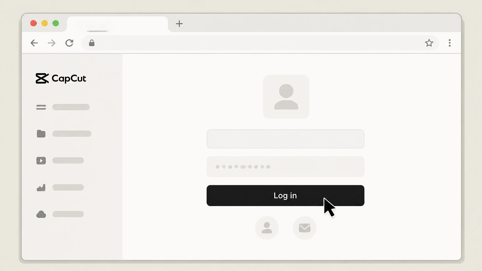 CapCut Pro CapCut Web or PC (CapCut account billing) cancellation: Sign in to your CapCut account
