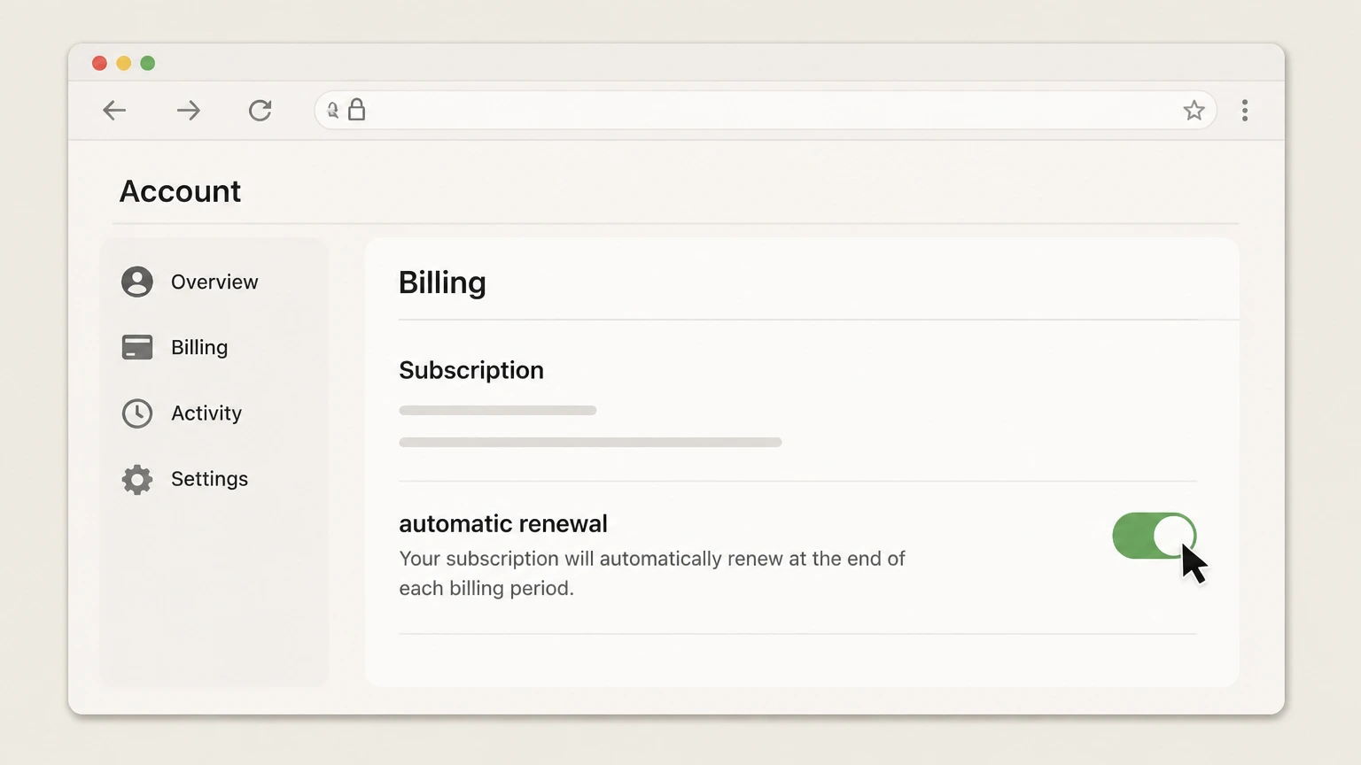 Carbonite web cancellation: Turn off automatic renewal