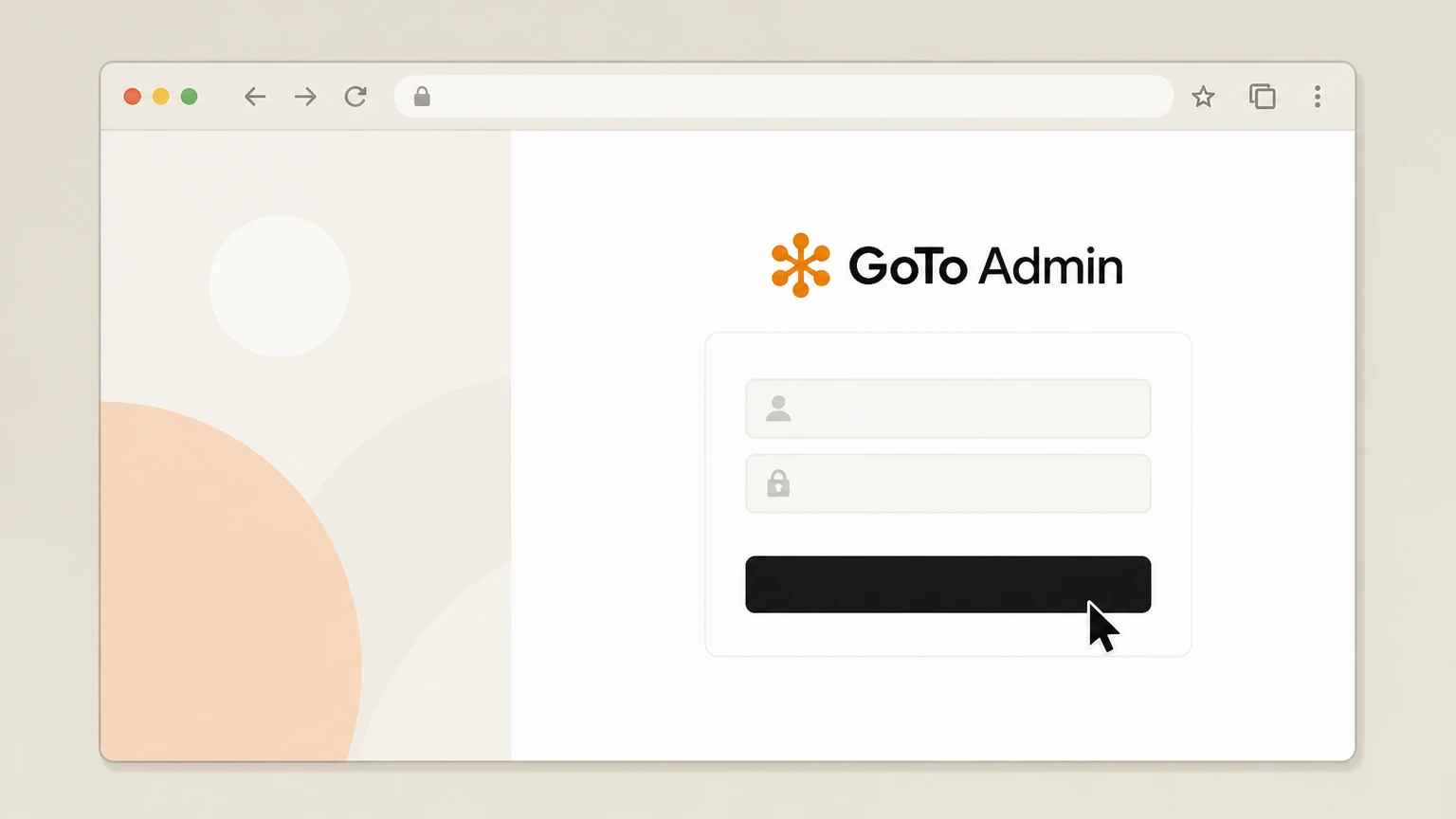 GoTo Meeting Web – GoTo Admin self‑service cancellation: Sign in to GoTo Admin