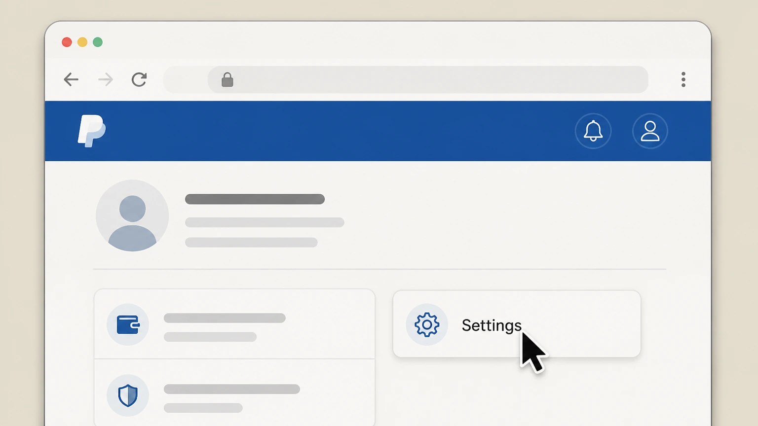 Clipping Magic PayPal automatic payments cancellation: Open PayPal and go to Settings